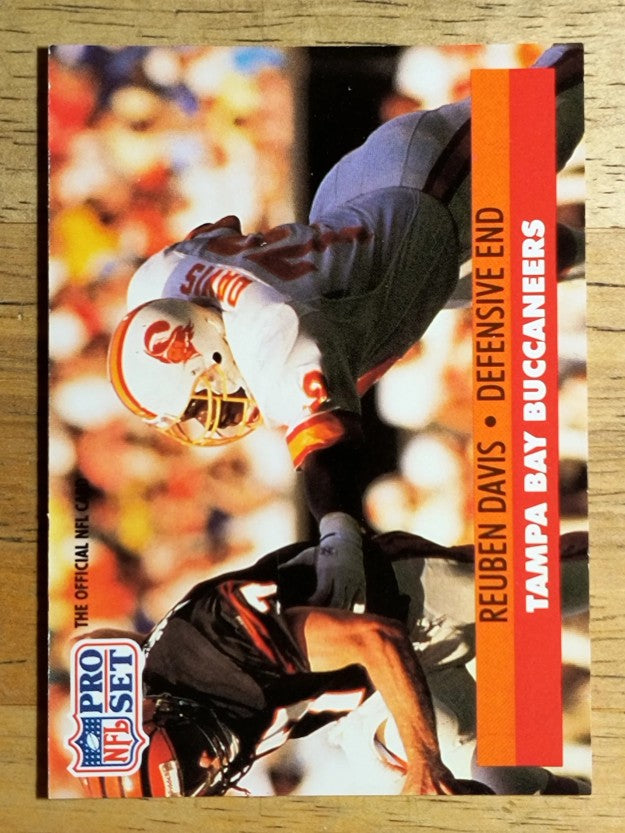 1991 Pro Set #669 Reuben Davis