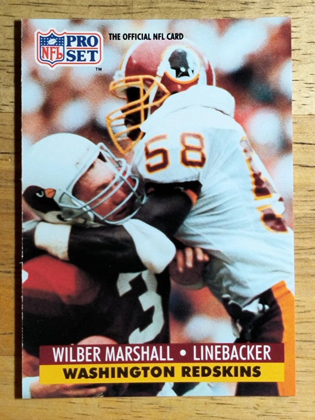 1991 Pro Set #681 Wilber Marshall