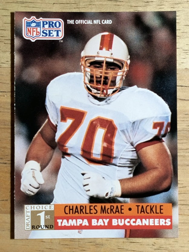 1991 Pro Set #736 Charles McRae RC