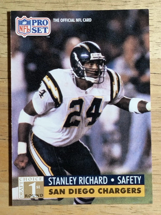 1991 Pro Set #738 Stanley Richard RC