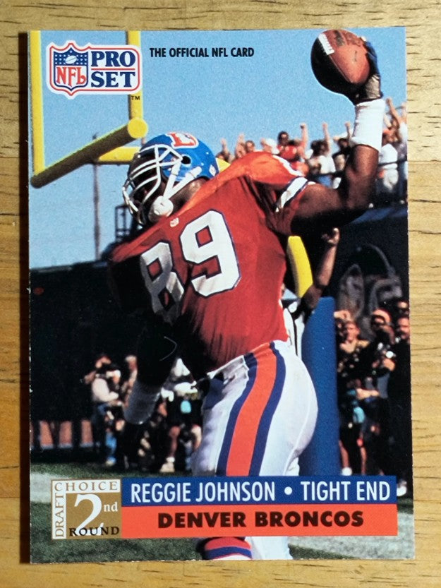 1991 Pro Set #759 Reggie Johnson RC