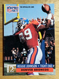 1991 Pro Set #759 Reggie Johnson RC