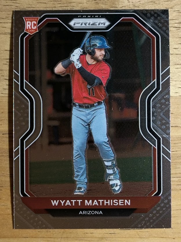 2021 Panini Prizm #84 Wyatt Mathisen RC