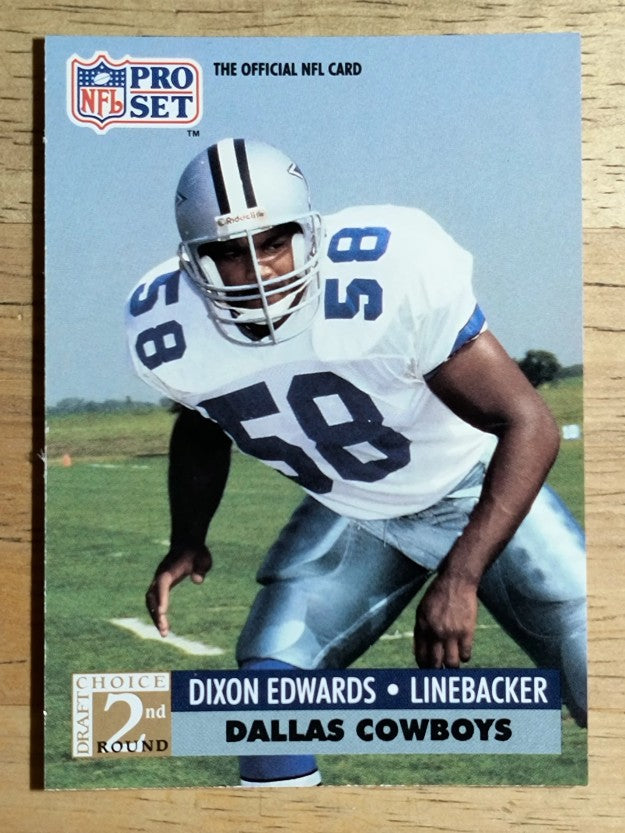 1991 Pro Set #766 Dixon Edwards RC