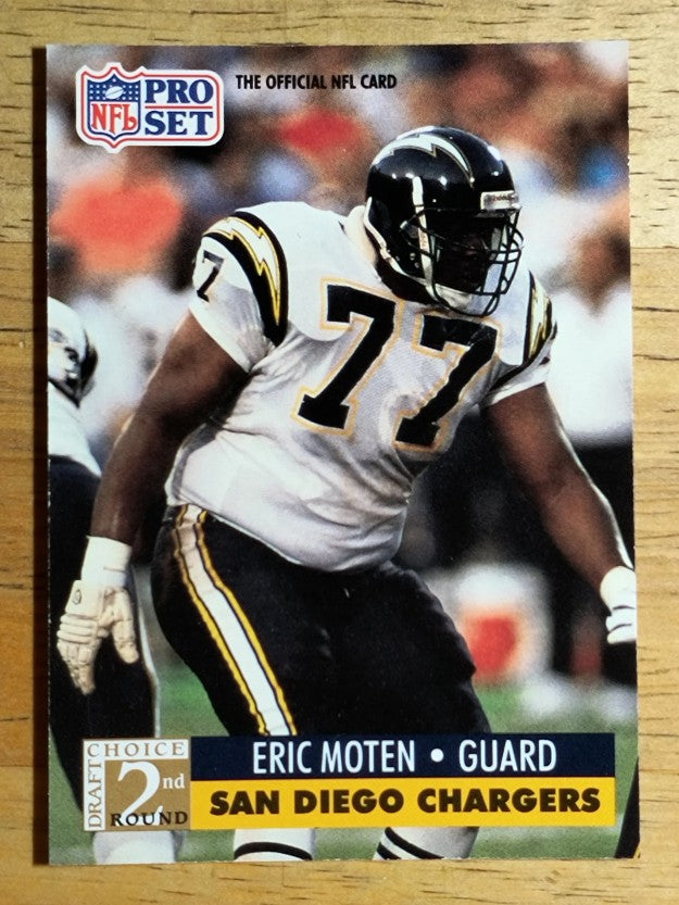 1991 Pro Set #776 Eric Moten RC