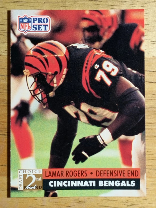 1991 Pro Set #781 Lamar Rogers RC