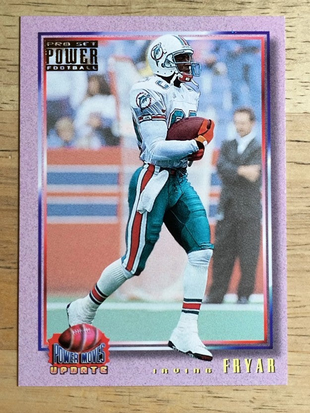1993 Power Update Moves Gold #16 Irving Fryar