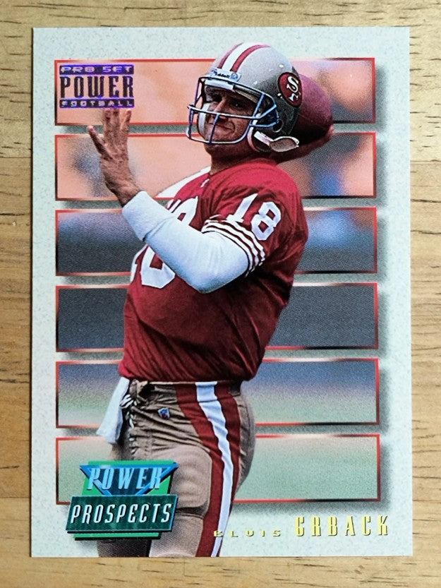 1993 Power Update Prospects #7 Elvis Grbac RC