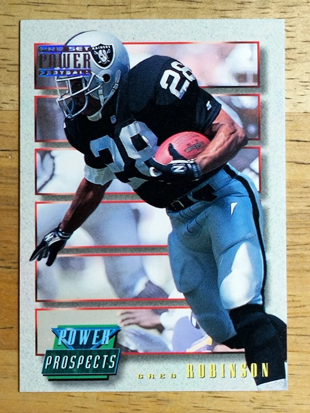 1993 Power Update Prospects #17 Greg Robinson RC