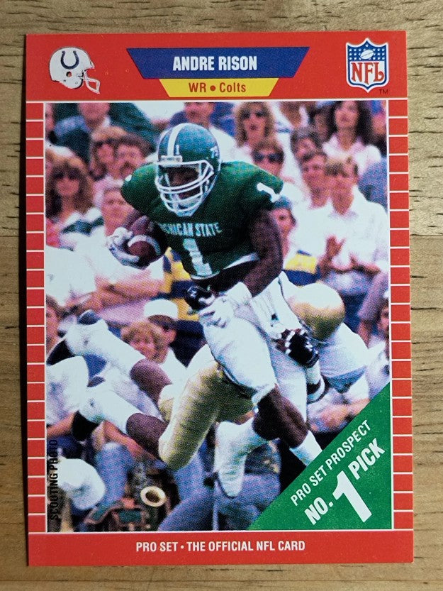 1989 Pro Set #497 Andre Rison RC