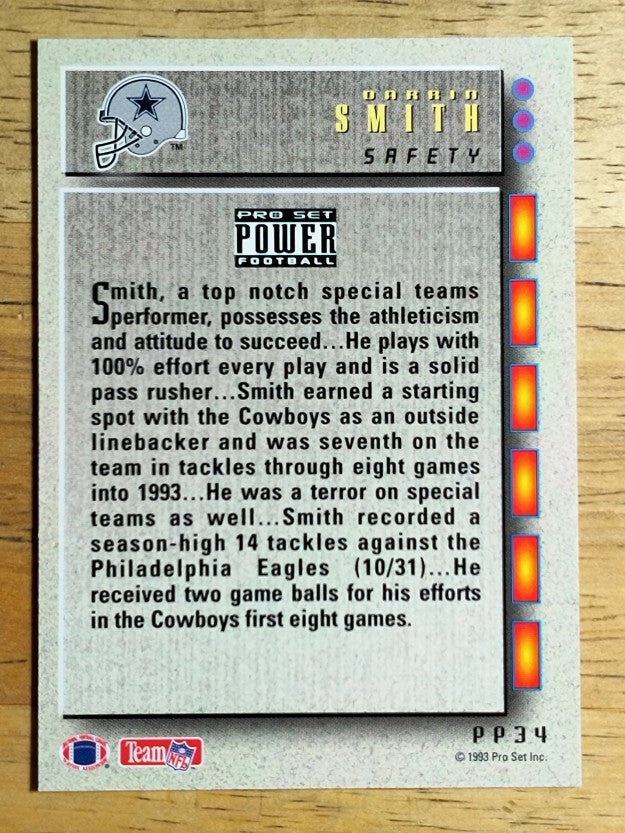 1993 Power Update Prospects Gold #34 Darrin Smith