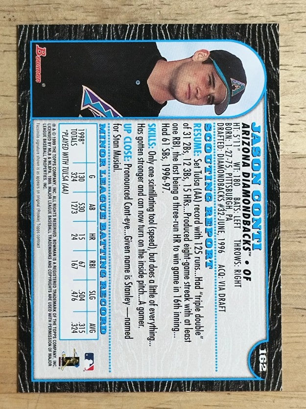 1999 Bowman #162 Jason Conti