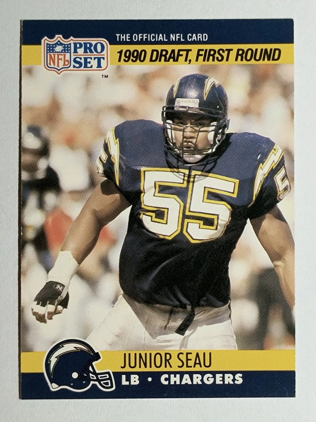 1990 Pro Set #673 Junior Seau RC
