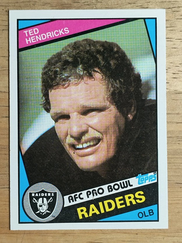 1984 Topps #110 Ted Hendricks PB