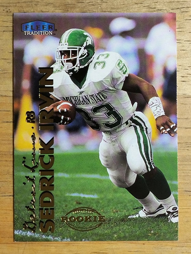 1999 Fleer Tradition #275 Sedrick Irvin RC
