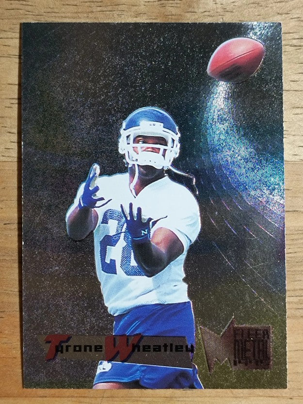 1995 Metal #129 Tyrone Wheatley RC