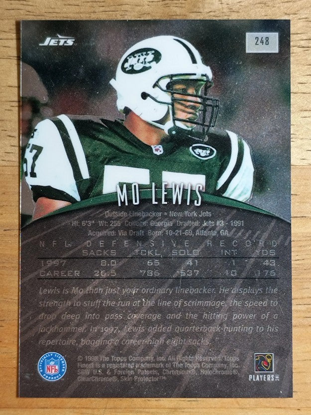 1998 Finest No-Protectors #248 Mo Lewis