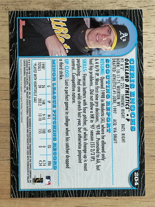 1999 Bowman #204 Chris Enochs