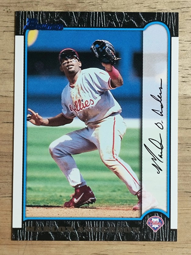 1999 Bowman #206 Marlon Anderson