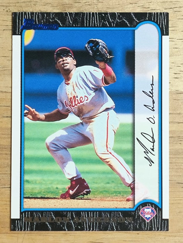 1999 Bowman #206 Marlon Anderson