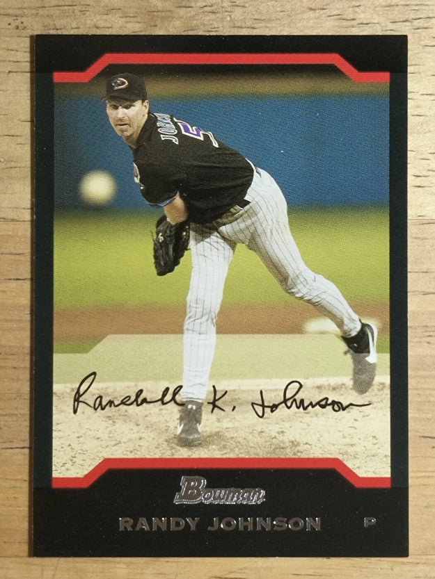 2004 Bowman #8 Randy Johnson