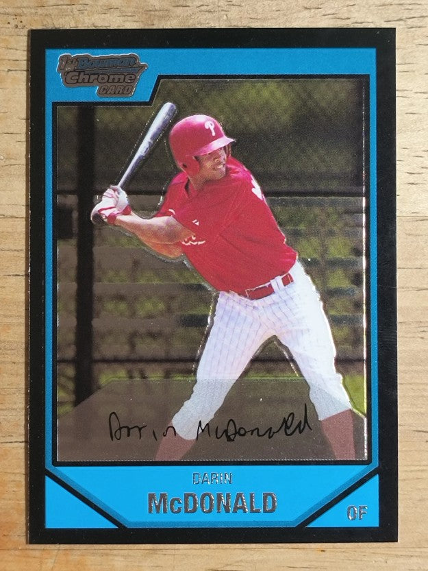 2007 Bowman Chrome Prospects #BC9 Darin McDonald
