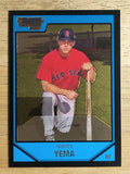 2007 Bowman Chrome Prospects #BC16 Yahmed Yema