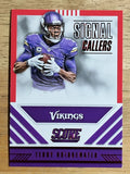 2016 Score Signal Callers Red #14 Teddy Bridgewater (NM)