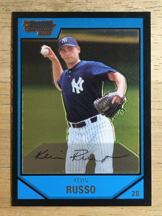 2007 Bowman Chrome Prospects #BC23 Kevin Russo