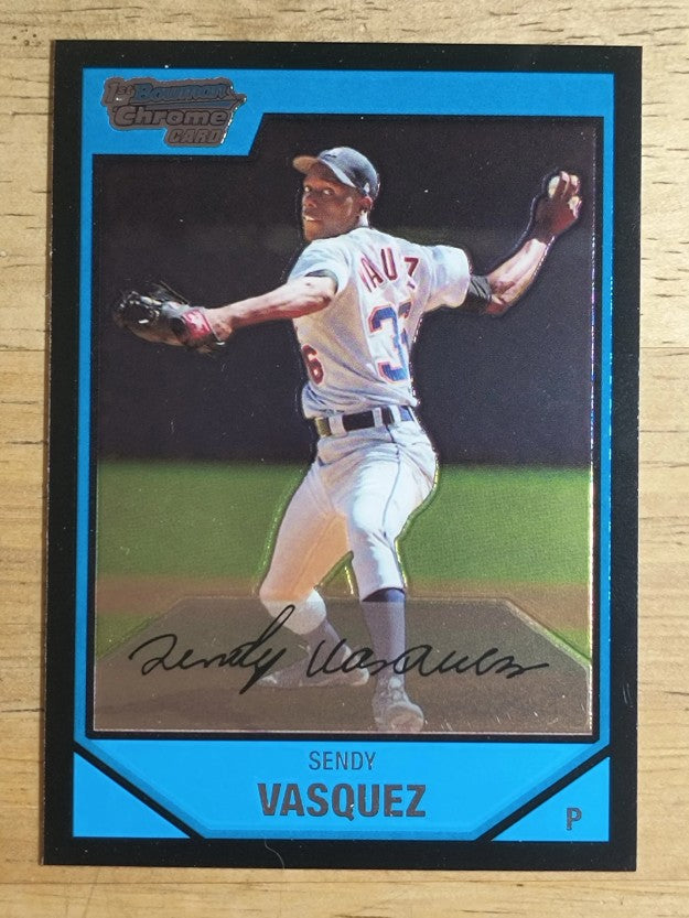 2007 Bowman Chrome Prospects #BC105 Sendy Vasquez