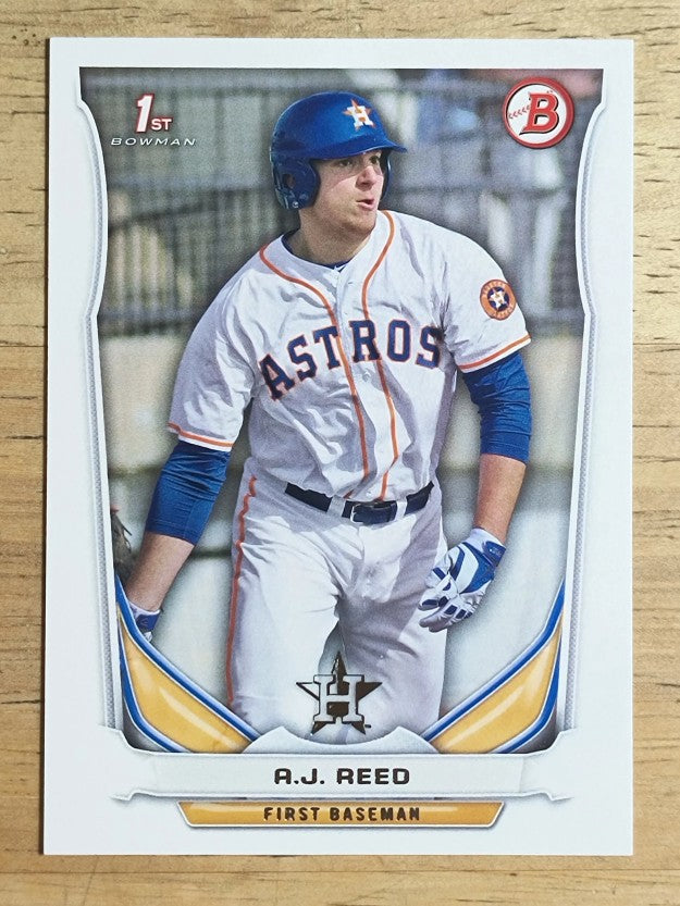2014 Bowman Draft #DP40 A.J. Reed