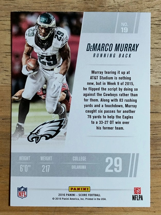 2016 Score Franchise #19 DeMarco Murray