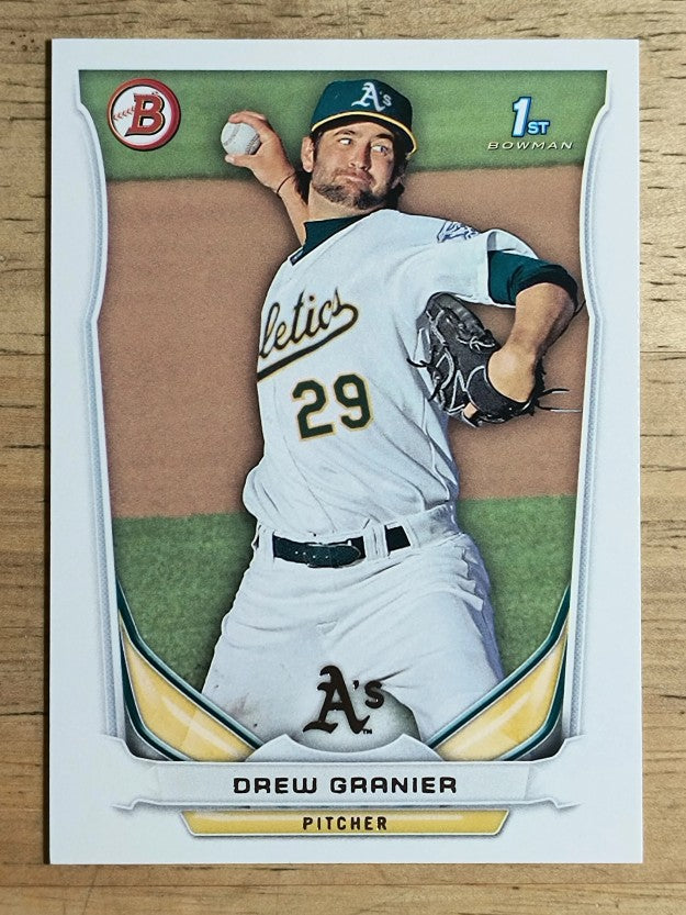 2014 Bowman Prospects #BP79 Drew Granier