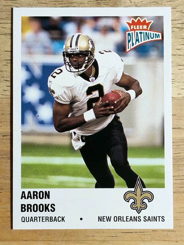 2003 Fleer Platinum Finish #124 Aaron Brooks