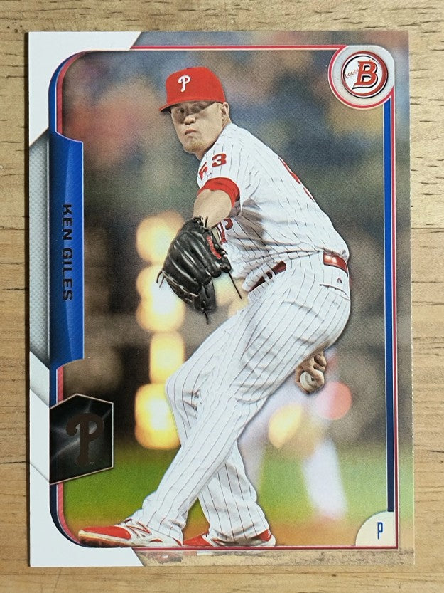 2015 Bowman #7 Ken Giles
