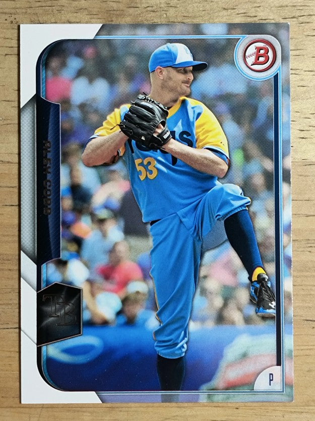 2015 Bowman #24 Alex Cobb
