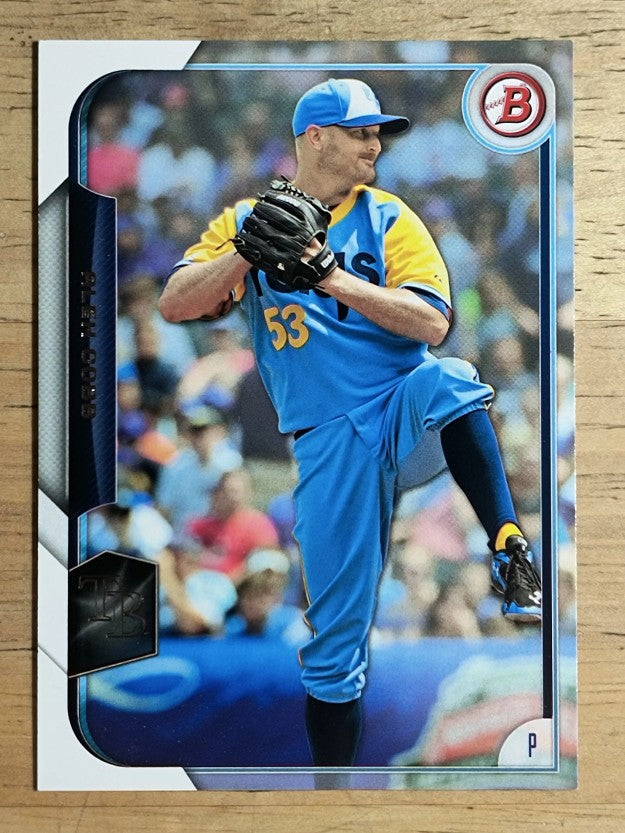 2015 Bowman #24 Alex Cobb