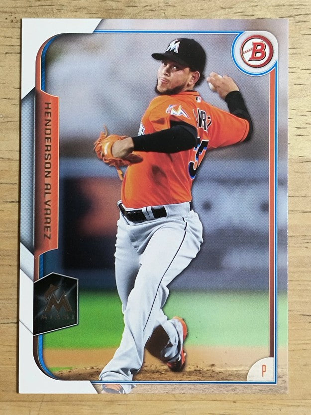 2015 Bowman #84 Henderson Alvarez