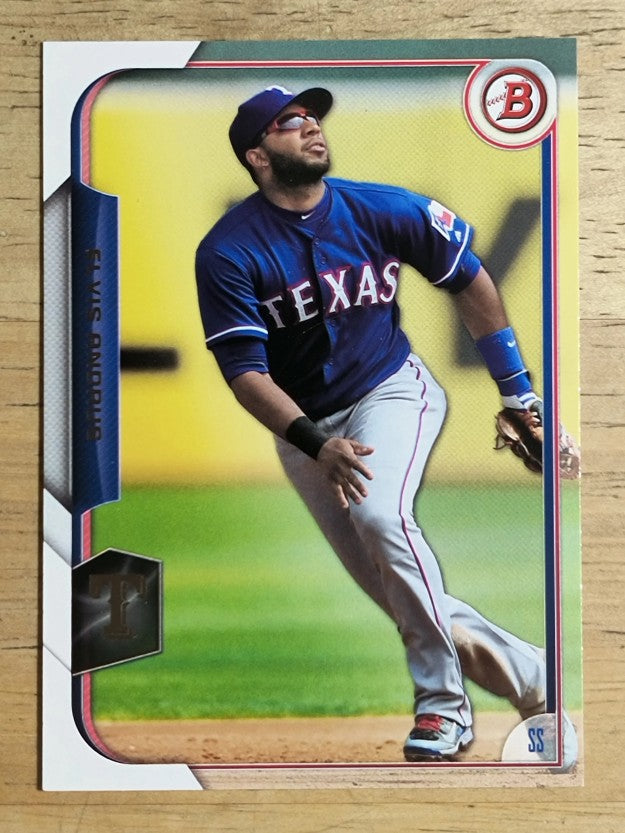 2015 Bowman #110 Elvis Andrus