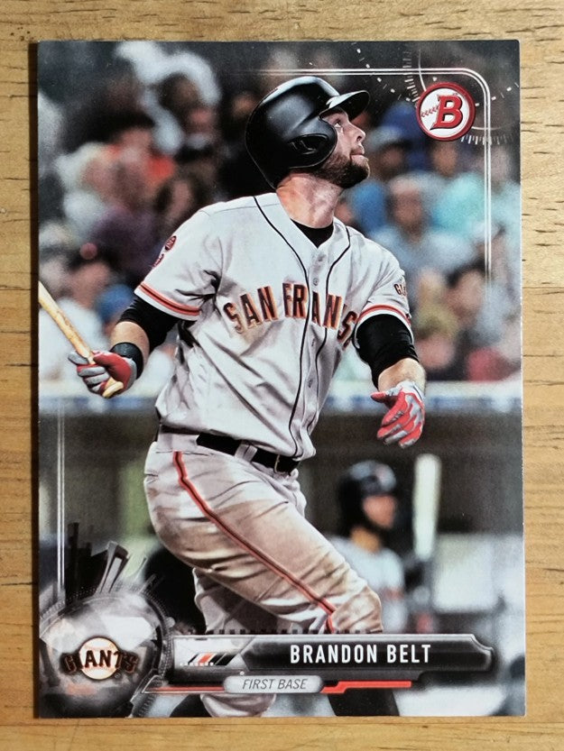 2017 Bowman #90 Brandon Belt