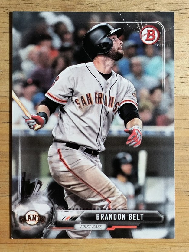 2017 Bowman #90 Brandon Belt