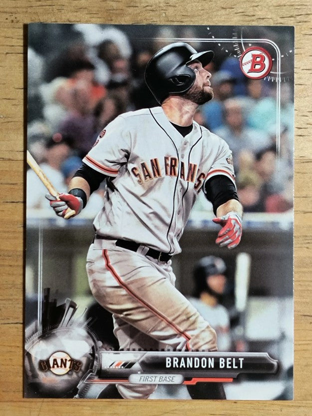 2017 Bowman #90 Brandon Belt