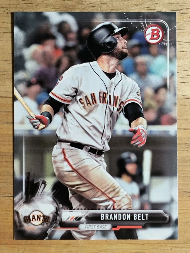 2017 Bowman #90 Brandon Belt
