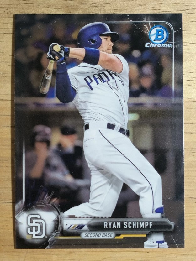 2017 Bowman Chrome #74 Ryan Schimpf