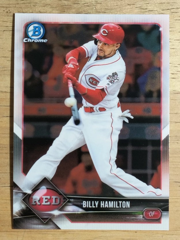 2018 Bowman Chrome #39 Billy Hamilton