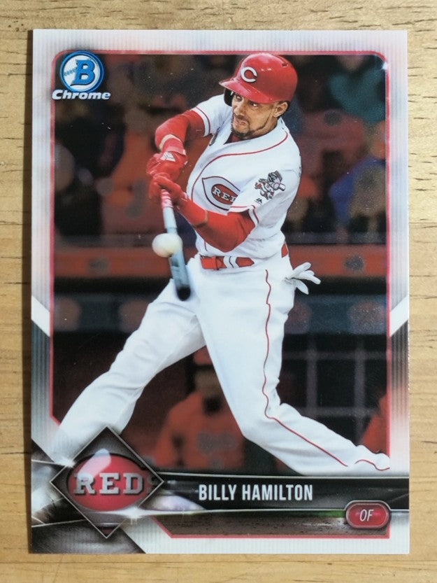 2018 Bowman Chrome #39 Billy Hamilton