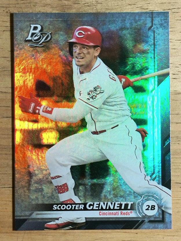 2019 Bowman Platinum #82 Scooter Gennett