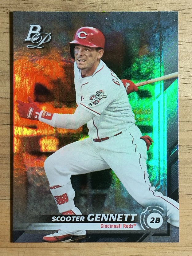 2019 Bowman Platinum #82 Scooter Gennett
