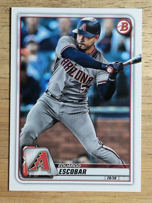 2020 Bowman #29 Eduardo Escobar