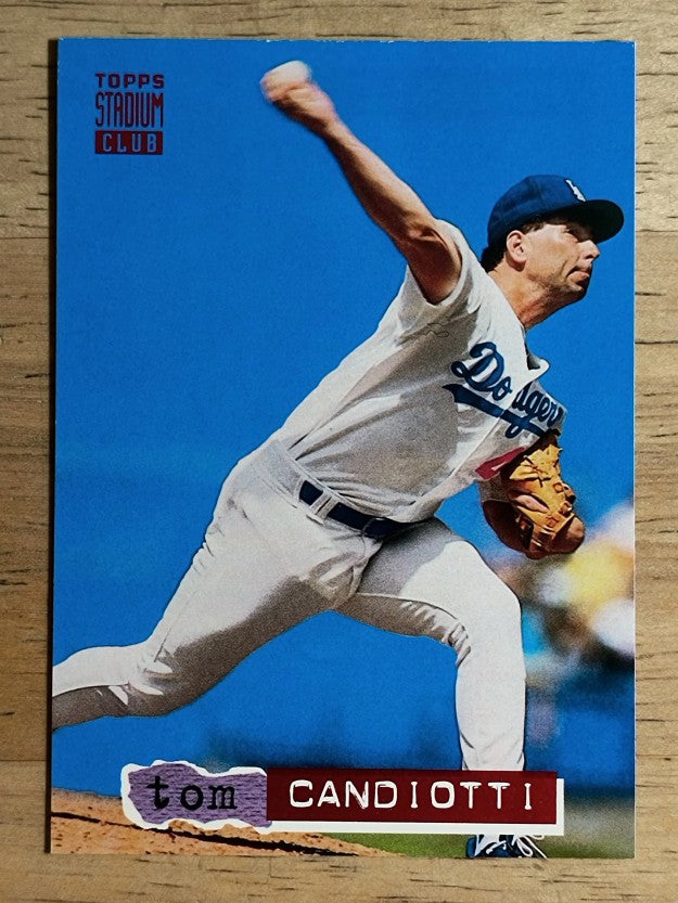 1994 Stadium Club #32 Tom Candiotti